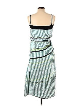 Cedric Charlier Stripe Ruched Dress (view 2)