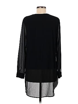 Joan Vass Long Sleeve Blouse (view 2)