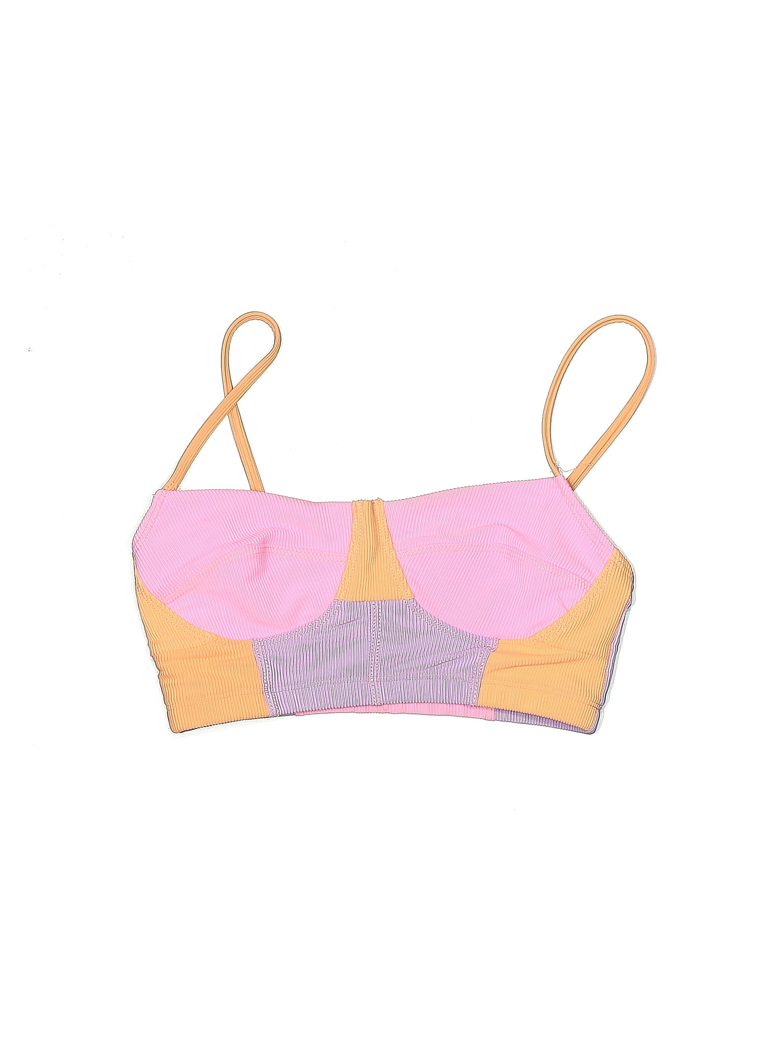 Ozai Reflection Sleeveless Pink Colorwash Top main image 1