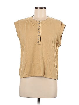 Madewell Sleeveless Henley (view 1)