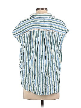 Pilcro by Anthropologie Sleeveless Button-Down Shirt (view 2)