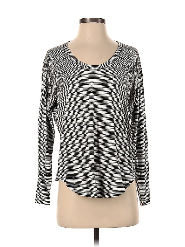 Pre-owned Athleta Active T-shirt In Gray