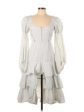 Jonathan Simkhai Gingham Poplin Midi Dress (view 1)