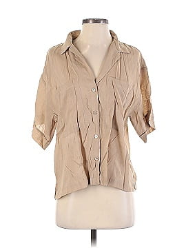 Banana Republic Factory Store 3/4 Sleeve Button-Down Shirt (view 1)