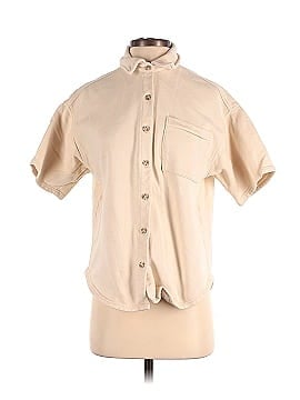 OAK + FORT Short Sleeve Button-Down Shirt (view 1)