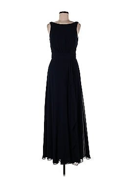 Amsale Navy Rory Gown (view 1)