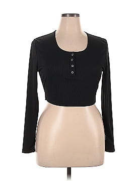 Shein Curve Long Sleeve Top (view 1)