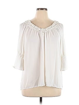 Charming Charlie 3/4 Sleeve Blouse (view 1)