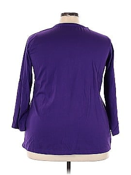 Woman Within 3/4 Sleeve Top (view 2)