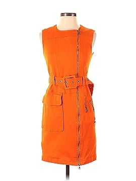Toccin Orange Utility Dress (view 1)