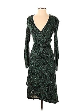 Atlein Green Snake Print Dress (view 1)