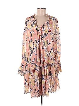 See By Chloé Pink Printed Ruffle Dress (view 1)