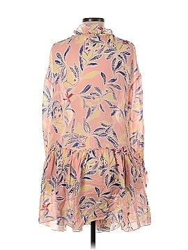 See By Chloé Pink Printed Ruffle Dress (view 2)