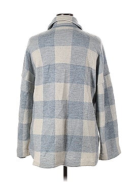 Madewell Plaid Half Zip Sweater (view 2)