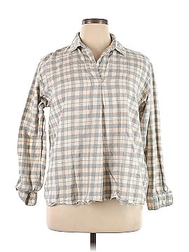 Uniqlo Long Sleeve Button-Down Shirt (view 1)