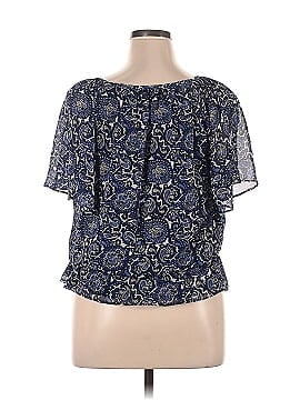 MICHAEL Michael Kors Short Sleeve Blouse (view 2)