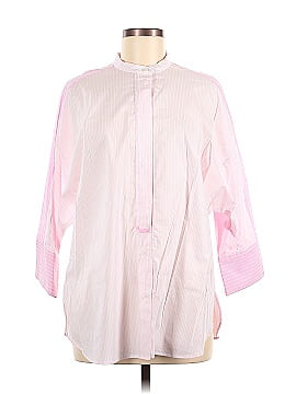 MNG 3/4 Sleeve Button-Down Shirt (view 1)