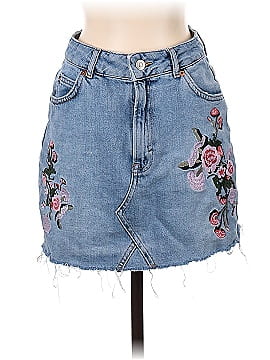 Topshop Denim Skirt (view 1)