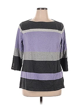 Karen Scott Pullover Sweater (view 1)