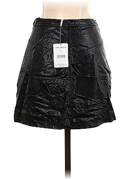 Free People Faux Leather Skirt (view 2)