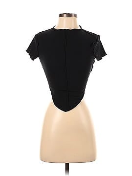 PrettyLittleThing Short Sleeve Turtleneck (view 1)