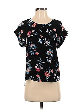 Pink Rose Short Sleeve Blouse (view 1)