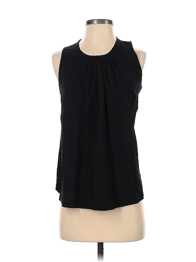 Pre-owned French Connection Sleeveless Blouse In Black