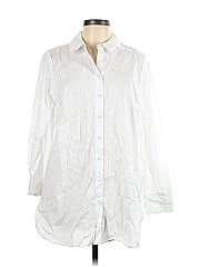 Marled By Reunited 3/4 Sleeve Button Down Shirt