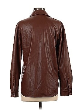 Anine Bing Faux Leather Top (view 2)