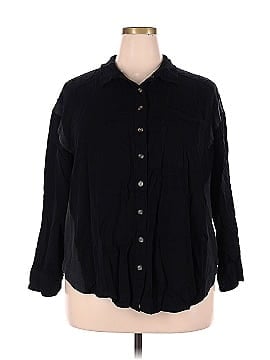 Torrid Long Sleeve Button-Down Shirt (view 1)