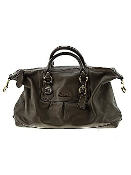 Coach Factory Leather Satchel (view 1)