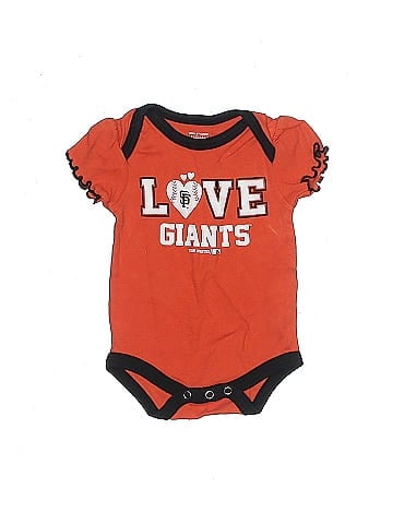 Genuine Merchandise by Team Athletics Short Sleeve Onesie (view 1)