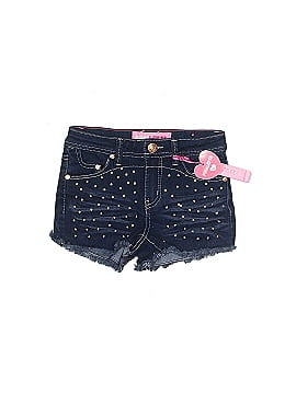 Pink Latte Denim Shorts (view 1)