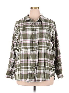 Gap Long Sleeve Button-Down Shirt (view 1)