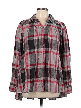 Free People Long Sleeve Button-Down Shirt (view 1)