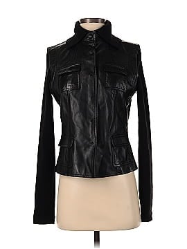 Elie Tahari Leather Jacket (view 1)