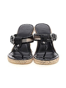 Burberry Espadrille Wedge Sandals  (view 2)