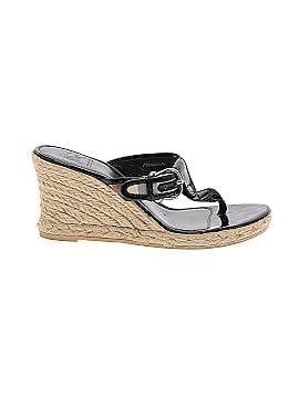 Burberry Espadrille Wedge Sandals  (view 1)