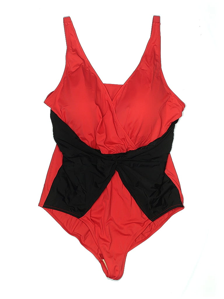 COLLEEN LOPEZ Pre-owned One Piece Swimsuit In Red