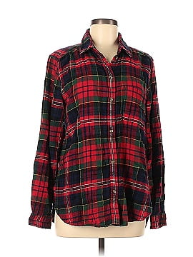 American Eagle Outfitters Long Sleeve Button-Down Shirt (view 1)