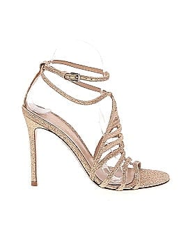 Gianvito Rossi Glitter-finished Twill Sandals (view 1)