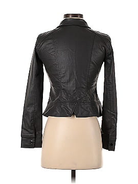 White House Black Market Faux Leather Jacket (view 2)