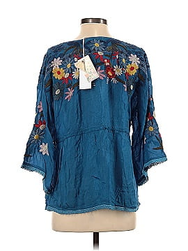 Johnny Was 3/4 Sleeve Blouse (view 2)