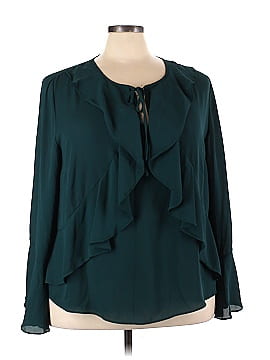 INC International Concepts Long Sleeve Blouse (view 1)