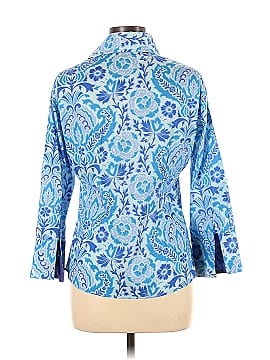 Liz Logie 3/4 Sleeve Button-Down Shirt (view 2)