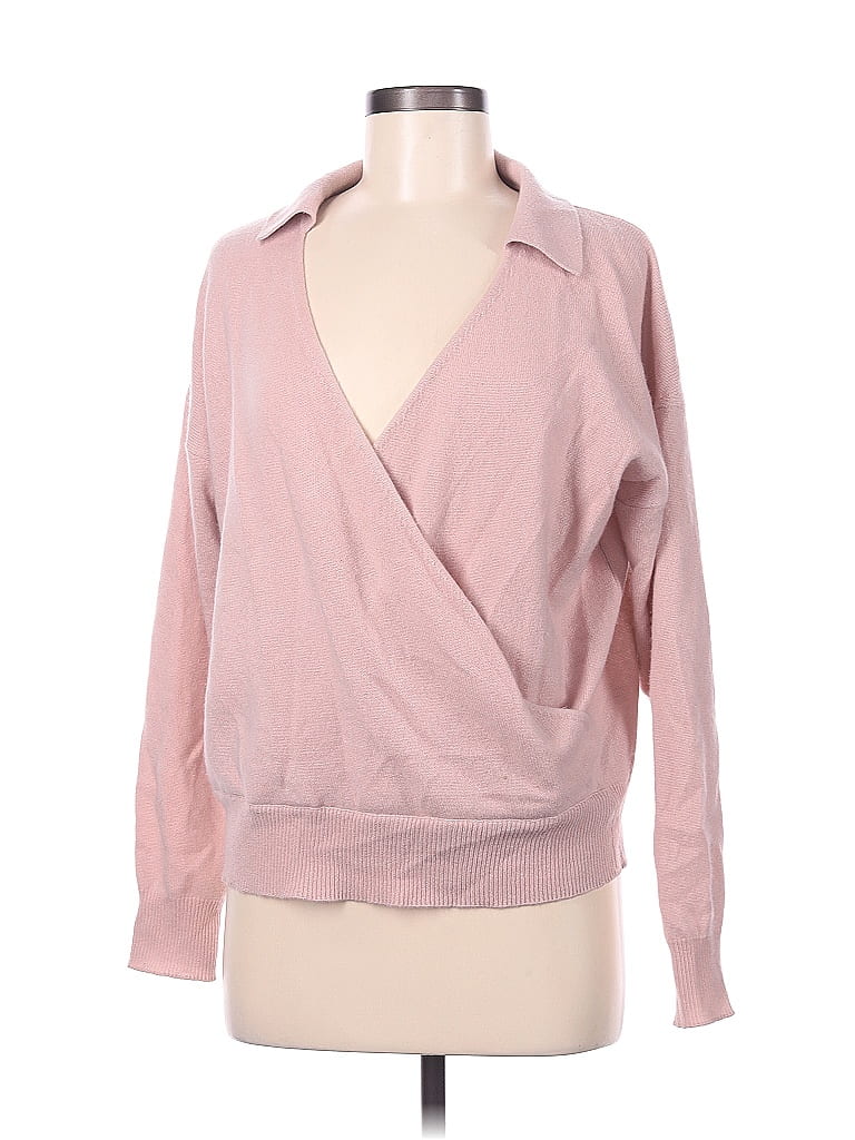 360 Cashmere 100% Cashmere Pink Cardigan Size M - 56% off | ThredUp