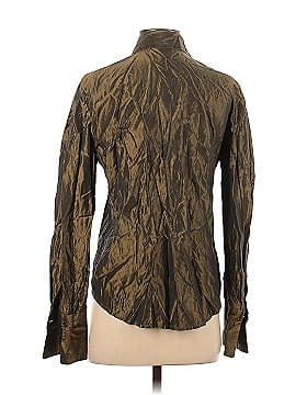 Linda Allard Ellen Tracy Long Sleeve Silk Top (view 2)