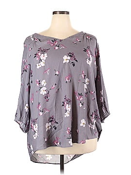 Torrid 3/4 Sleeve Blouse (view 1)