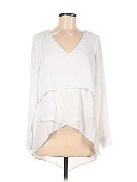 White House Black Market Long Sleeve Blouse (view 1)