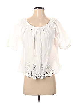 Ann Taylor LOFT Short Sleeve Blouse (view 1)